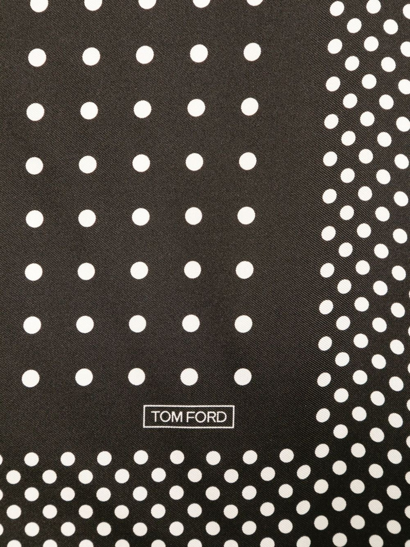 TOM FORD Polka dot pocket square outlook