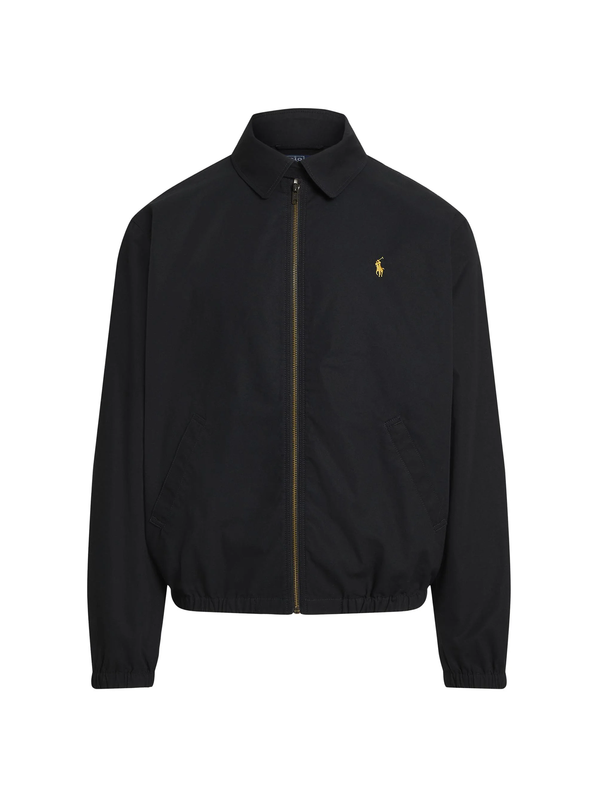 Men's Cotton Poplin Windbreaker Jacket - Polo Black - 1