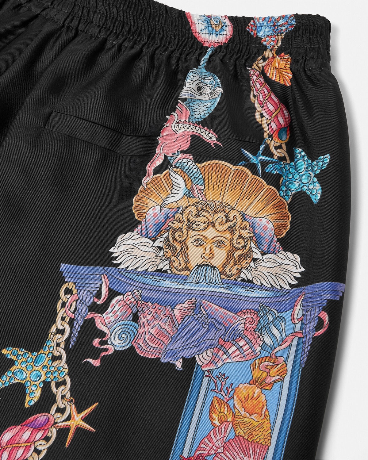 Coral Theatre Silk Shorts - 4