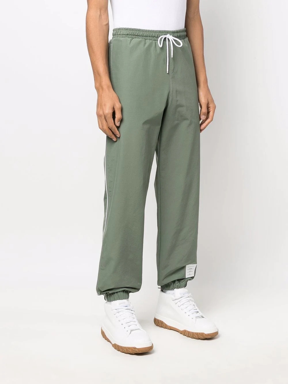 logo-patch track pants - 3