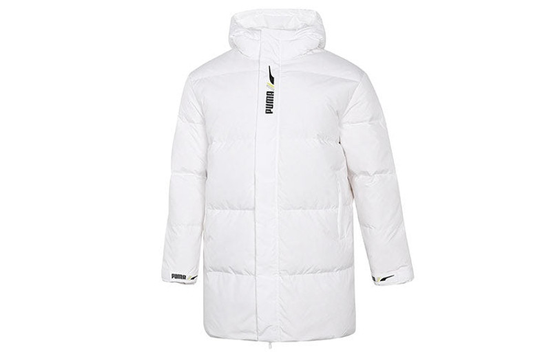 Puma 방풍 다운 따뜻한 재킷 '화이트'532916-02 - 1
