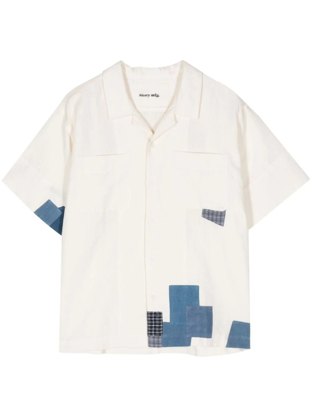 PA appliqué-detail shirt - 1