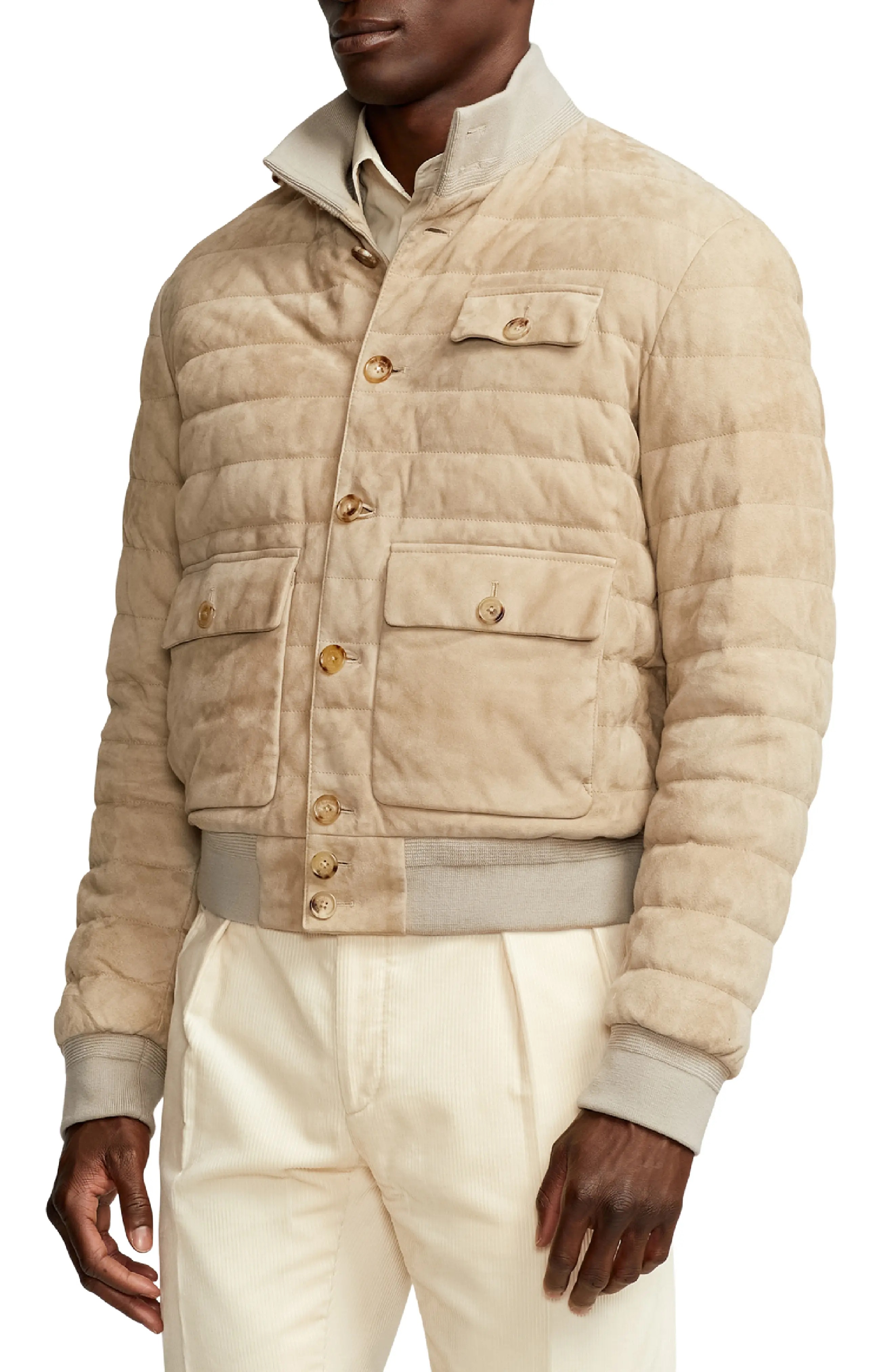 Kendall Suede 750 Fill Power Down Jacket - 3