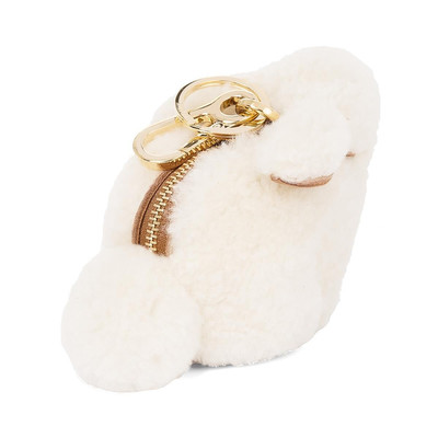 Loewe Bunny charm in shearling outlook