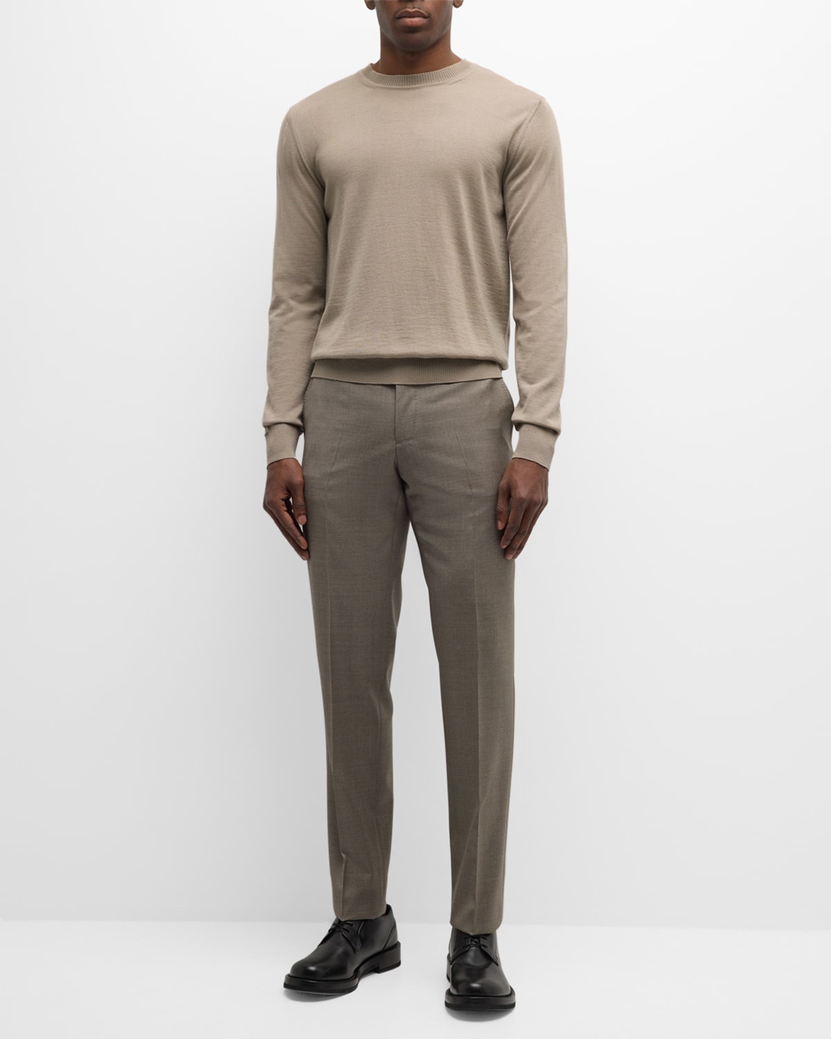 Men's Stone Wool Trousers - 3