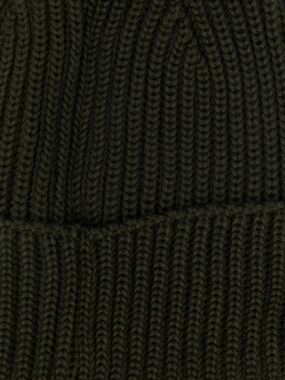 ribbed lens-detail beanie - 2