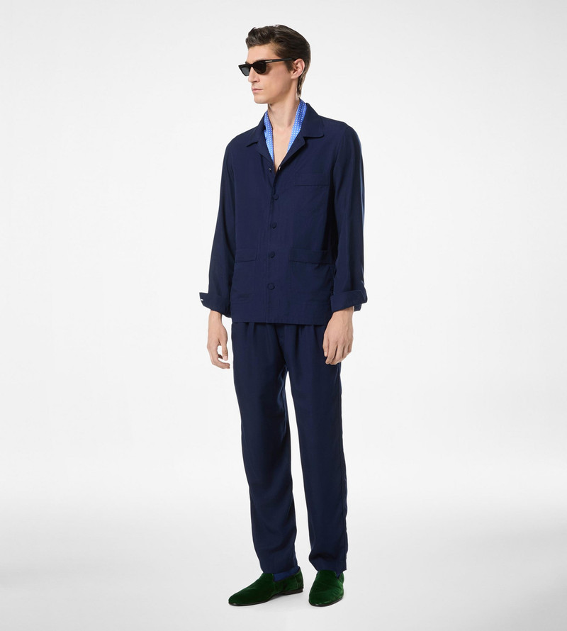TOM FORD LIGHTWEIGHT LYOCELL PAJAMA SHIRT outlook
