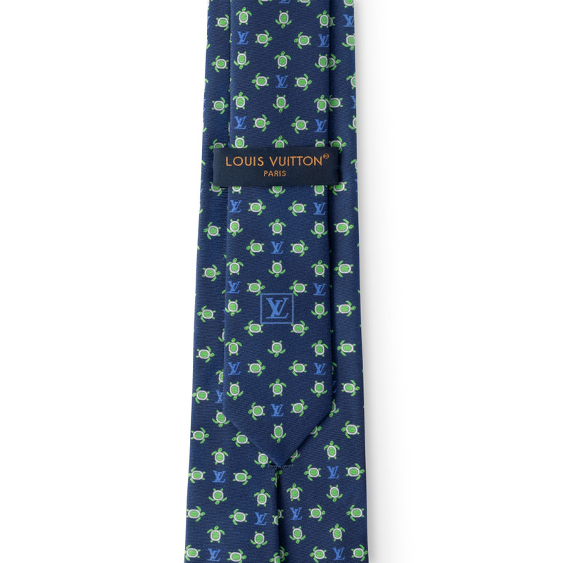 Monogram LV Turtle Tie 3