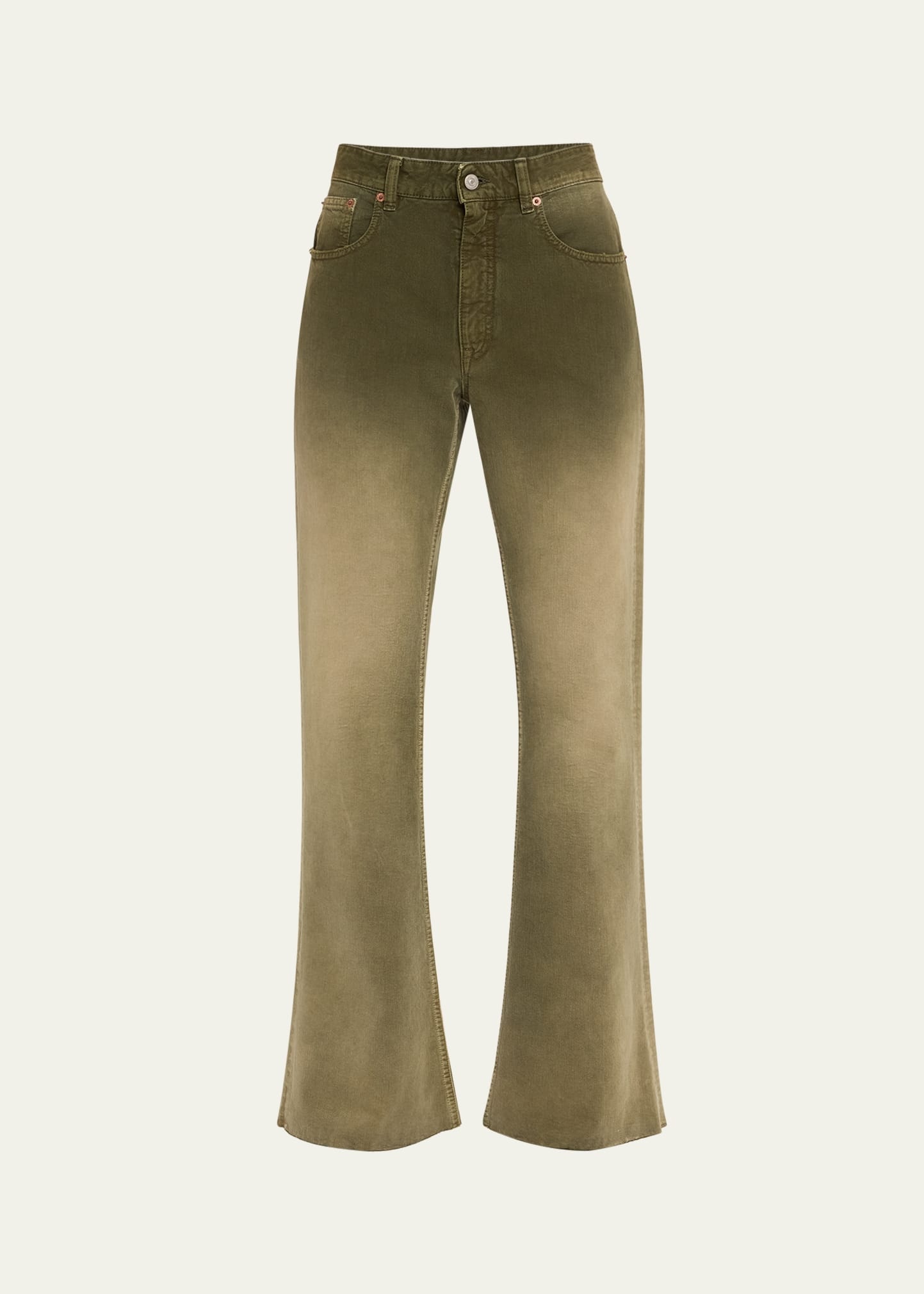 Ombré Flare Jeans - 1