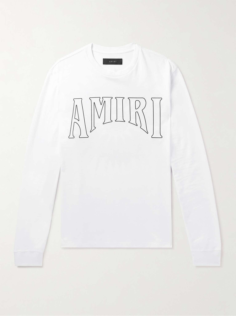 Logo-Print Cotton-Jersey T-Shirt - 1