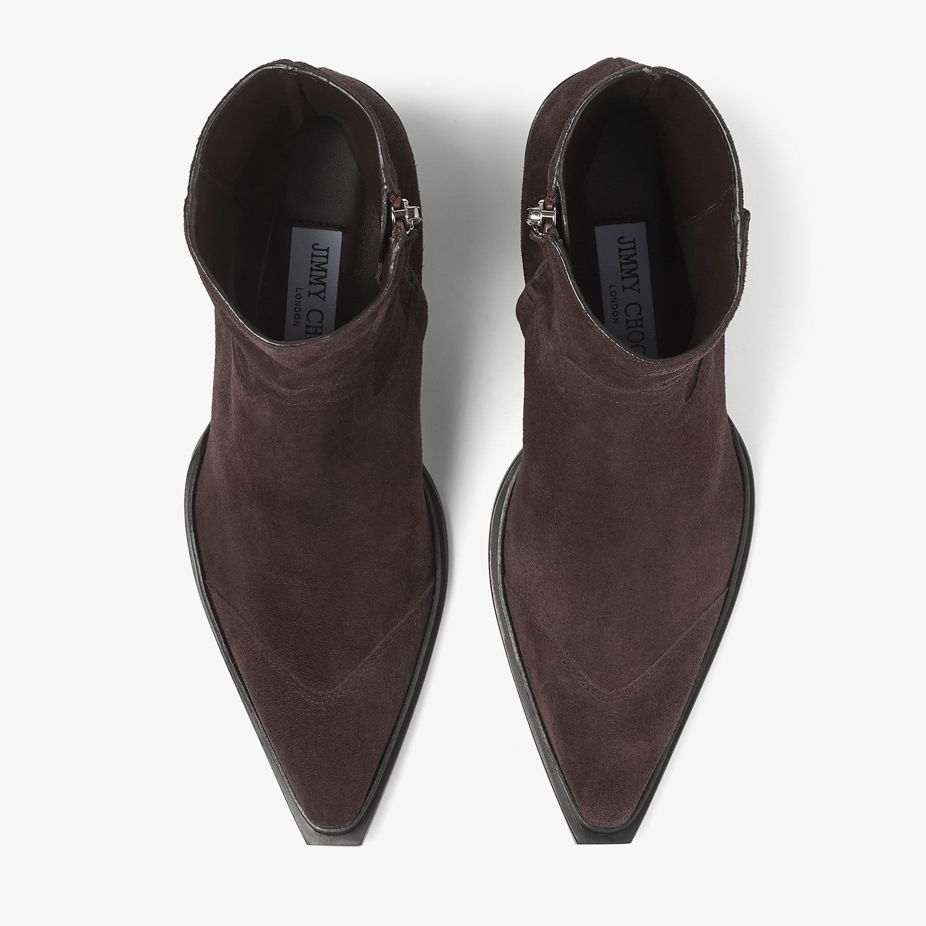 Cece Ankle Boot 60
Coffee Suede Ankle Boots - 4