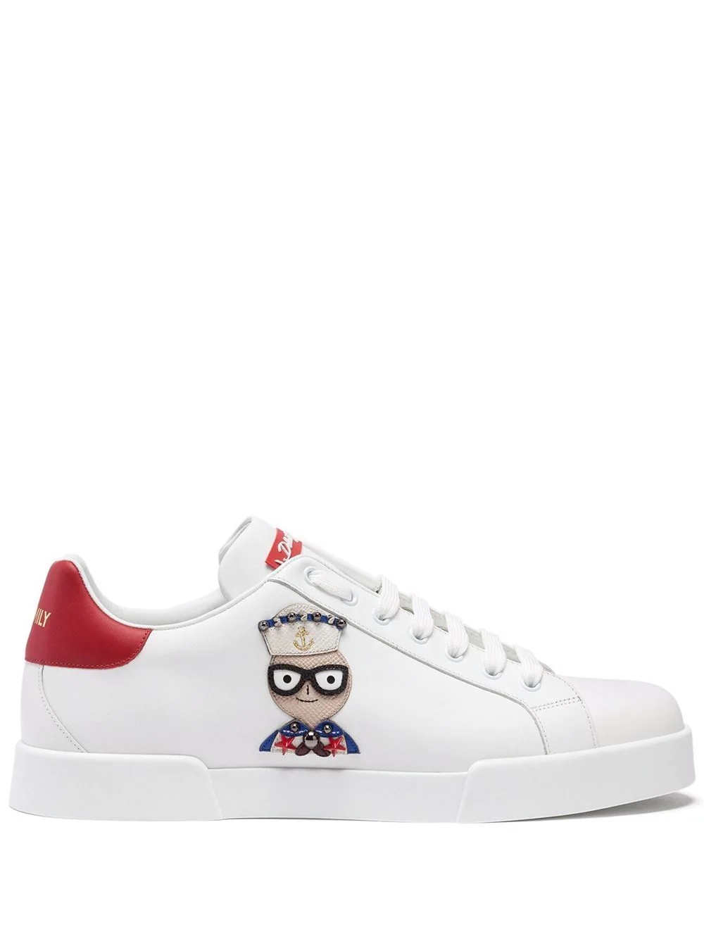 Portofino Designers' patch sneakers - 1