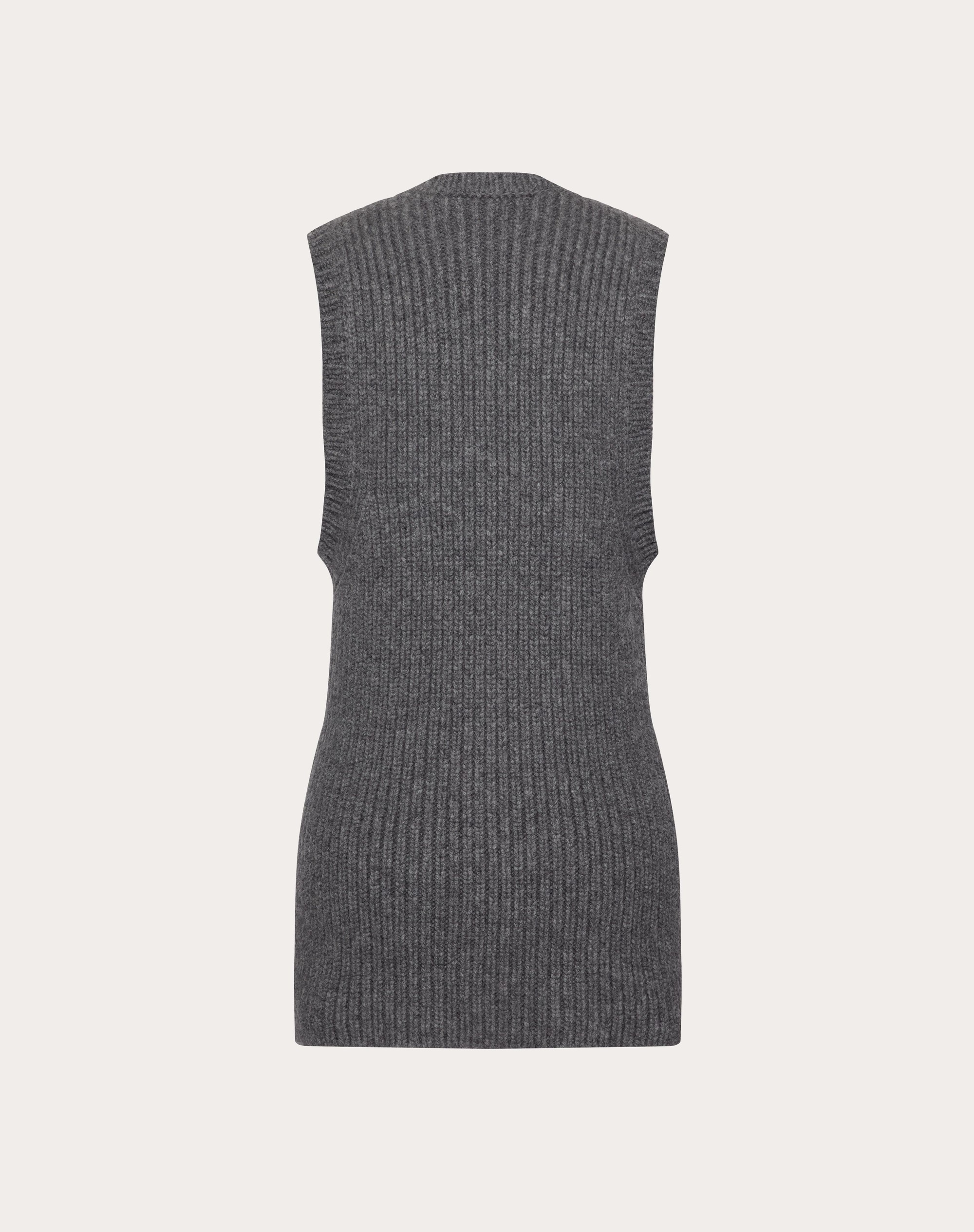 EMBROIDERED WOOL TOP - 2