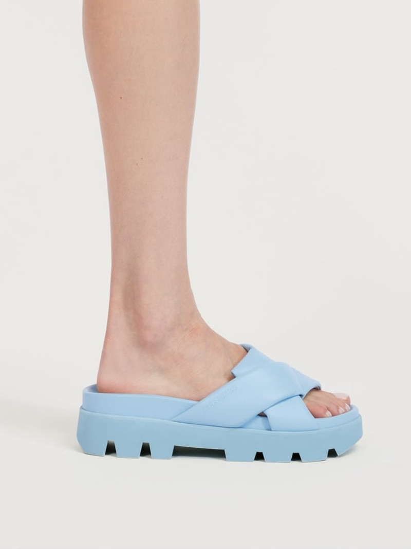 FERRAGAMO SPORTY SLIDERS WITH ORIGAMI KNOT outlook