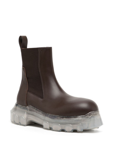 Rick Owens Beatle Bozo Tractor ankle boots outlook