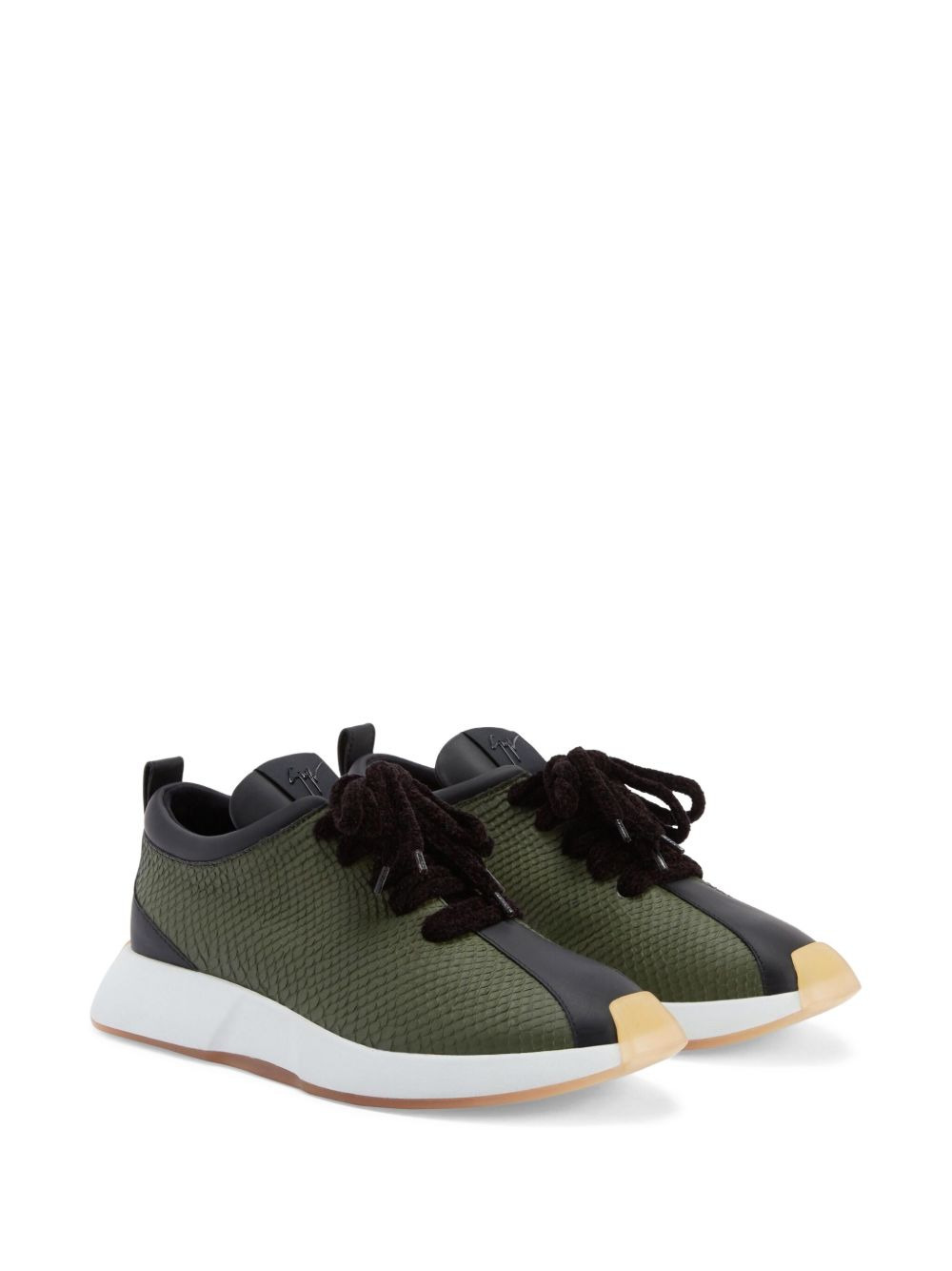 textured sneakers - 2