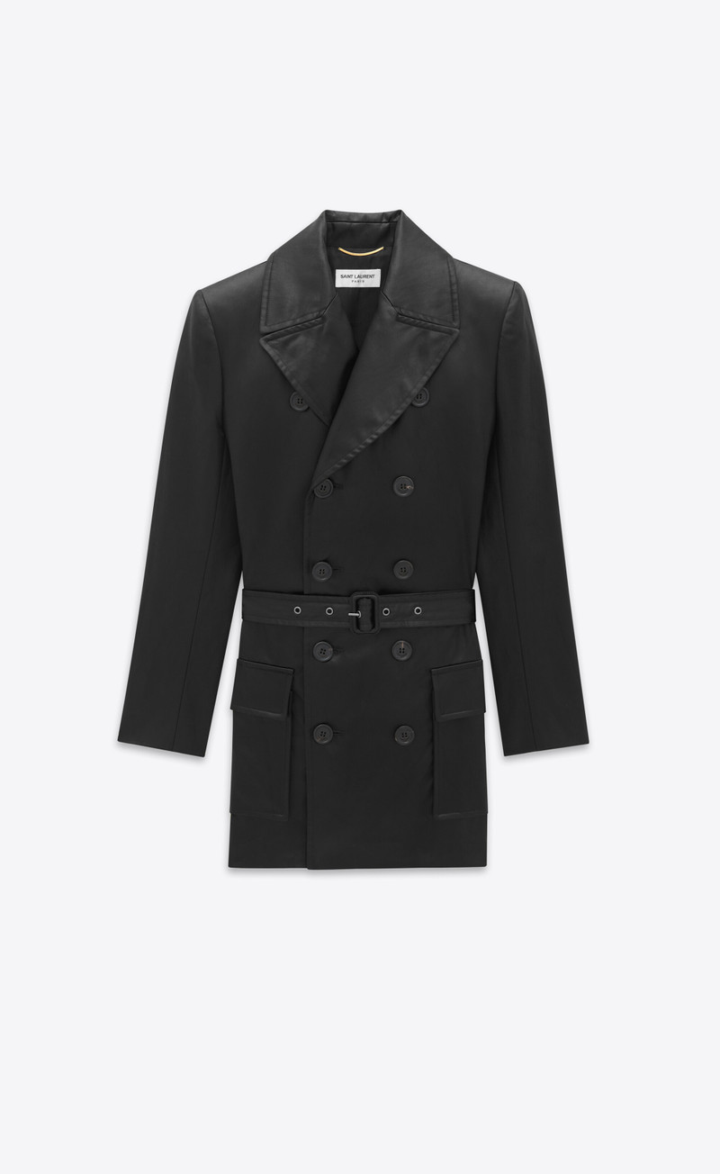 saharienne jacket in satin chintz - 1