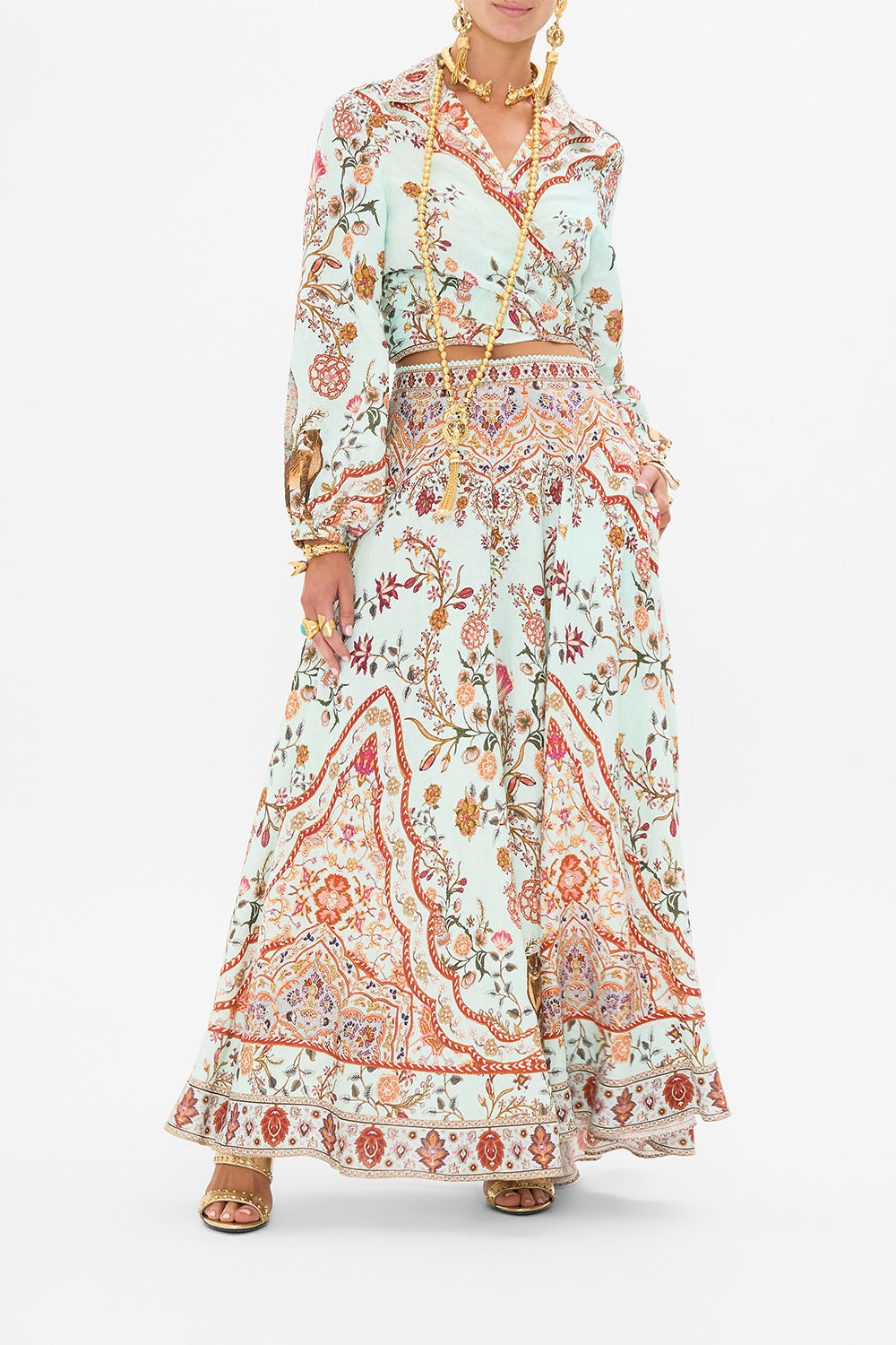 MAXI CIRCLE SKIRT - 2