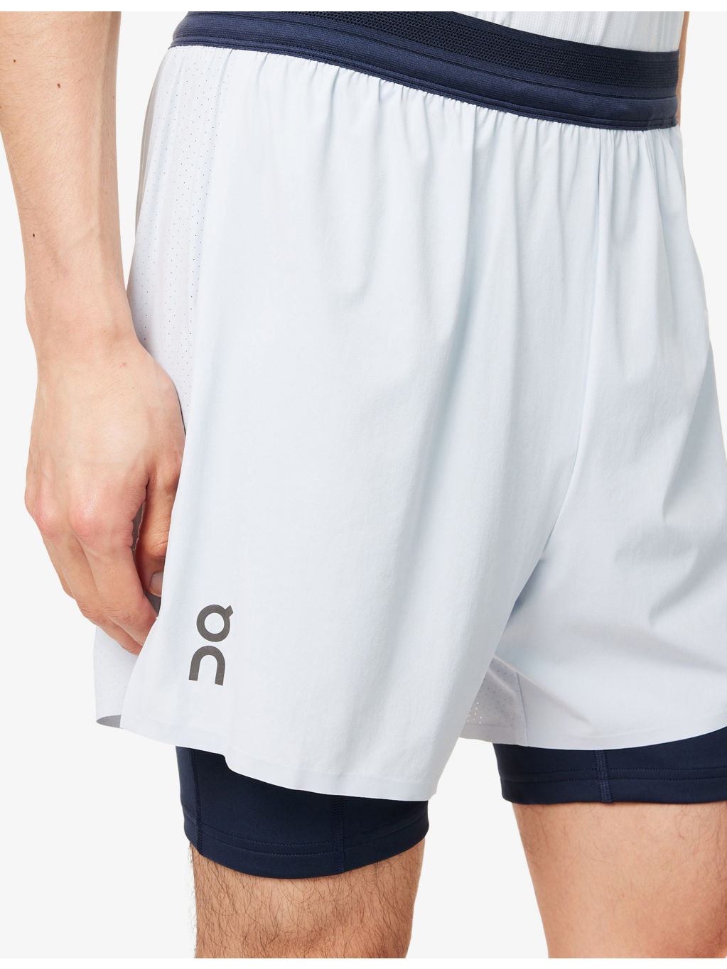 5'' Performance 2/1 Mesh Stretch-Woven Shorts - 5