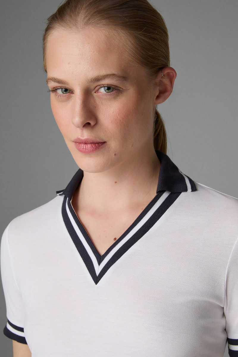 Lydia Polo shirt in White 4
