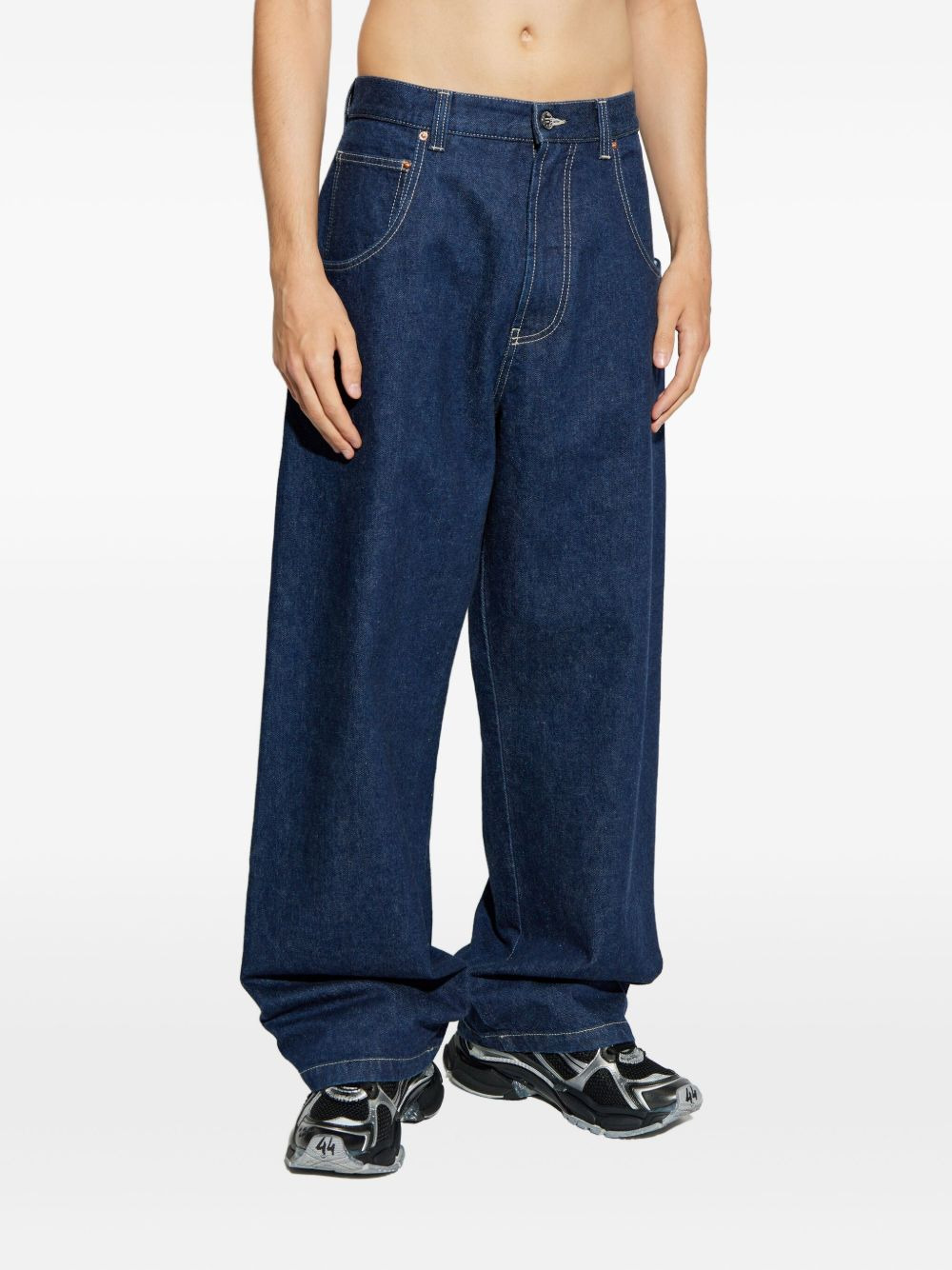 utility-pocket jeans - 3