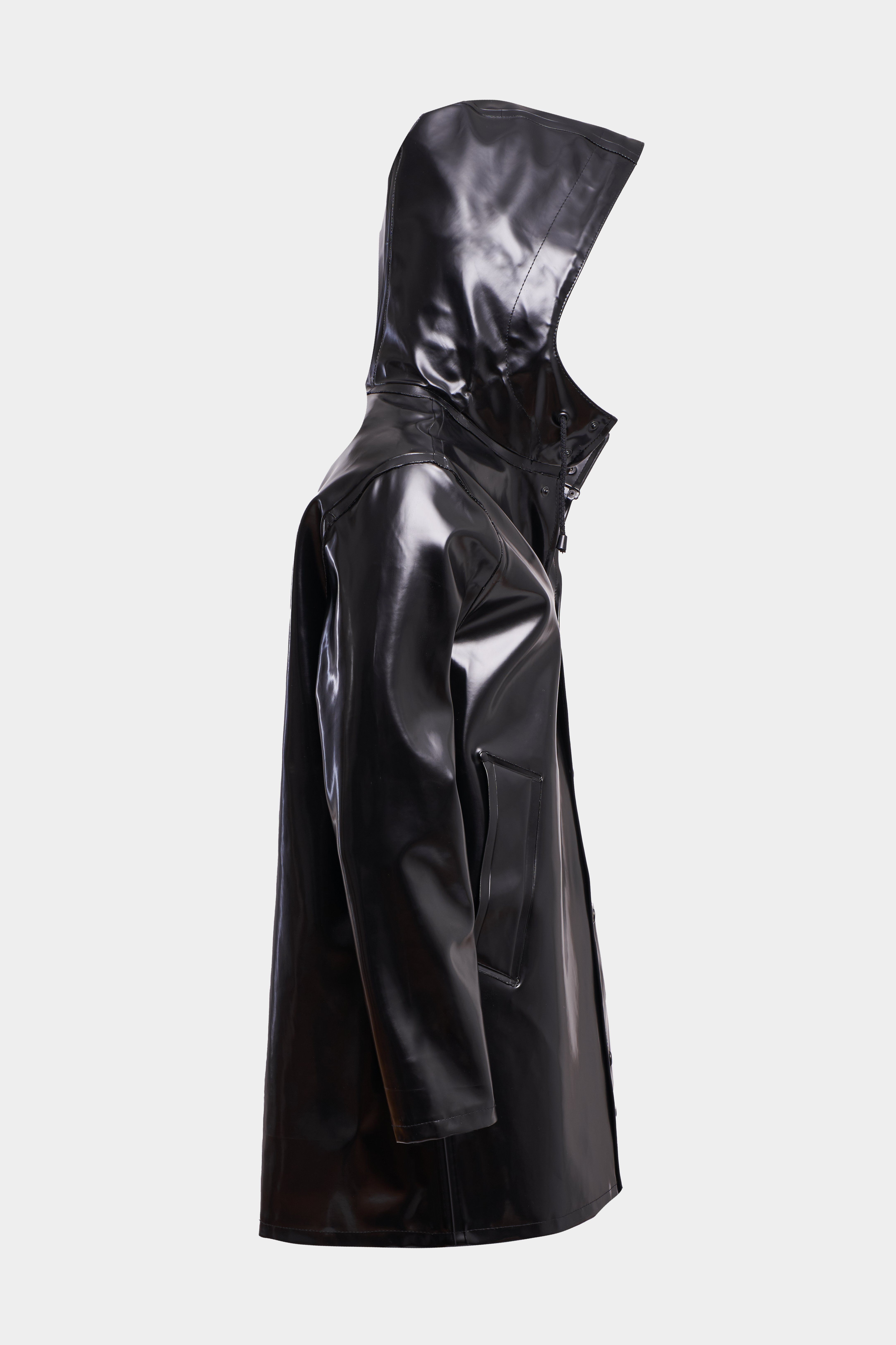 Stockholm Opal Raincoat Black - 5