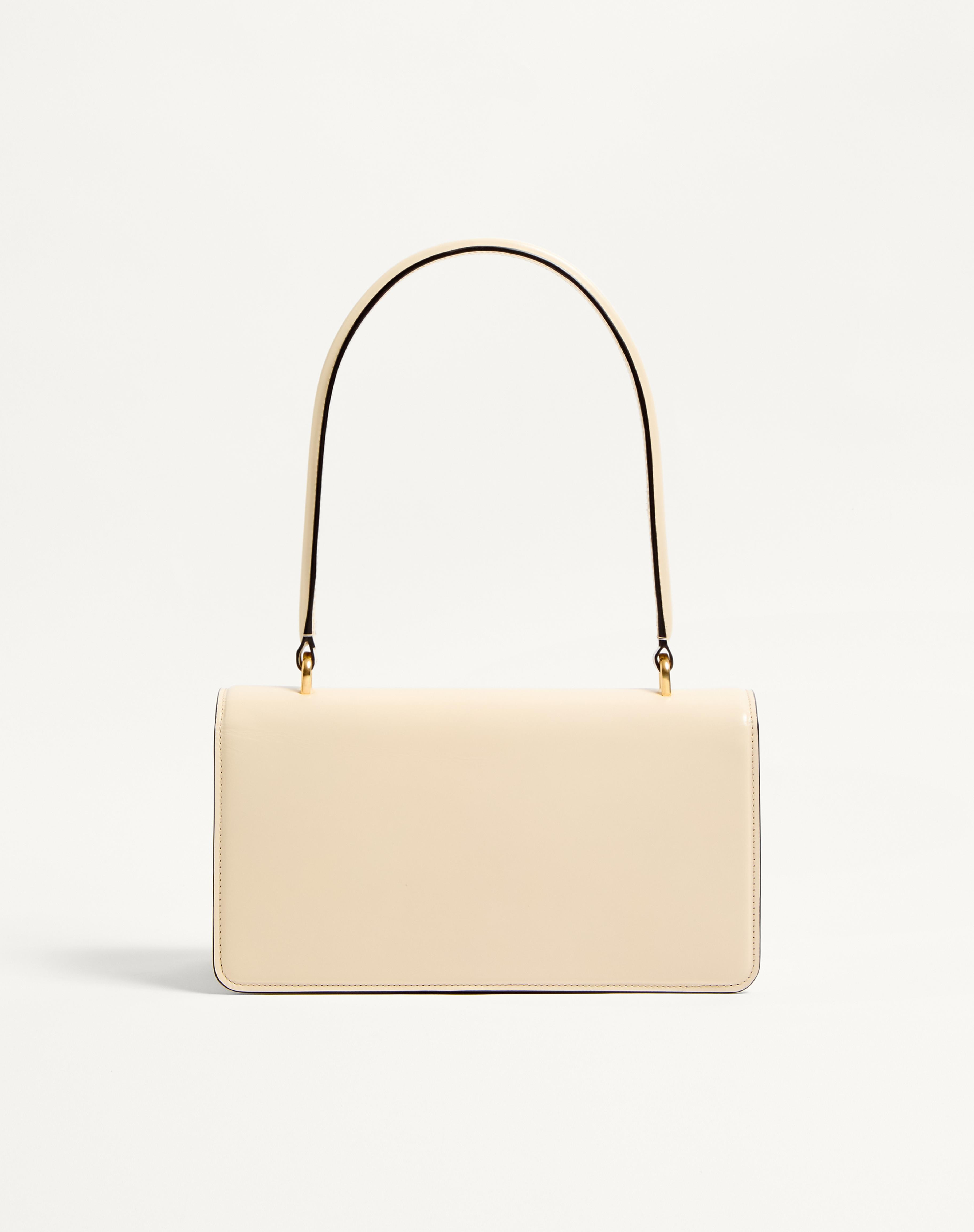 VALENTINO GARAVANI VAIN BAG WITH HANDLE IN SHINY CALFSKIN - 5