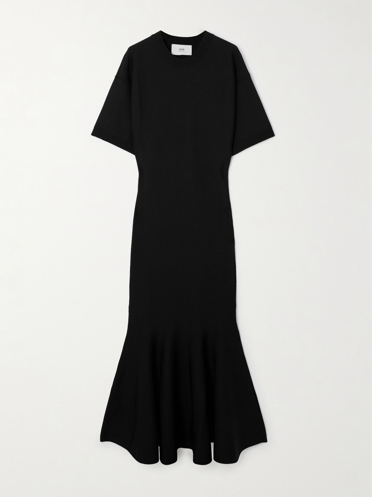Knitted Midi Dress - 1