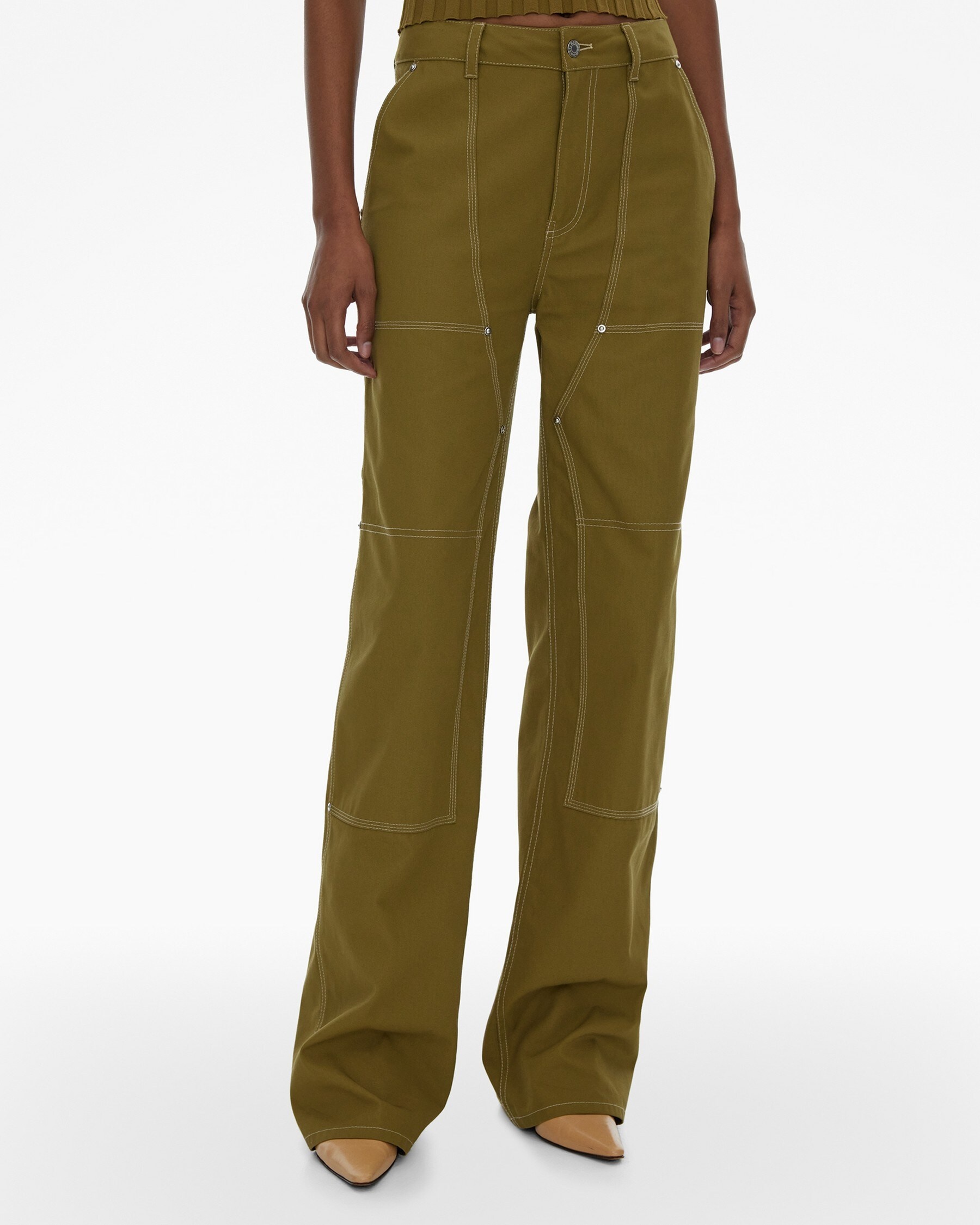 CREPE CARPENTER PANT - 3
