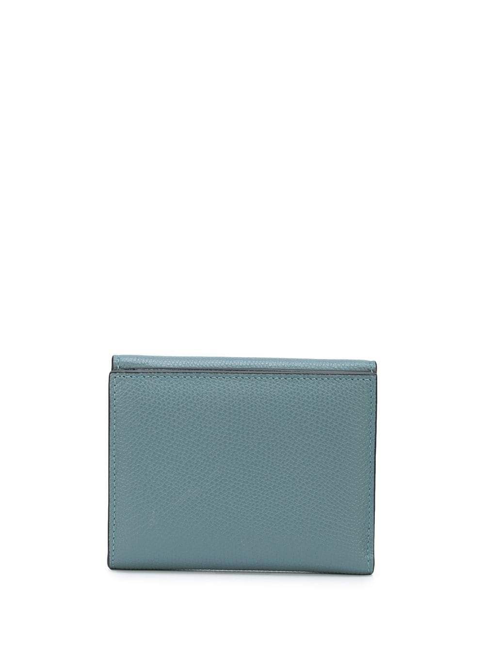 calf leather VLOGO detail wallet - 2