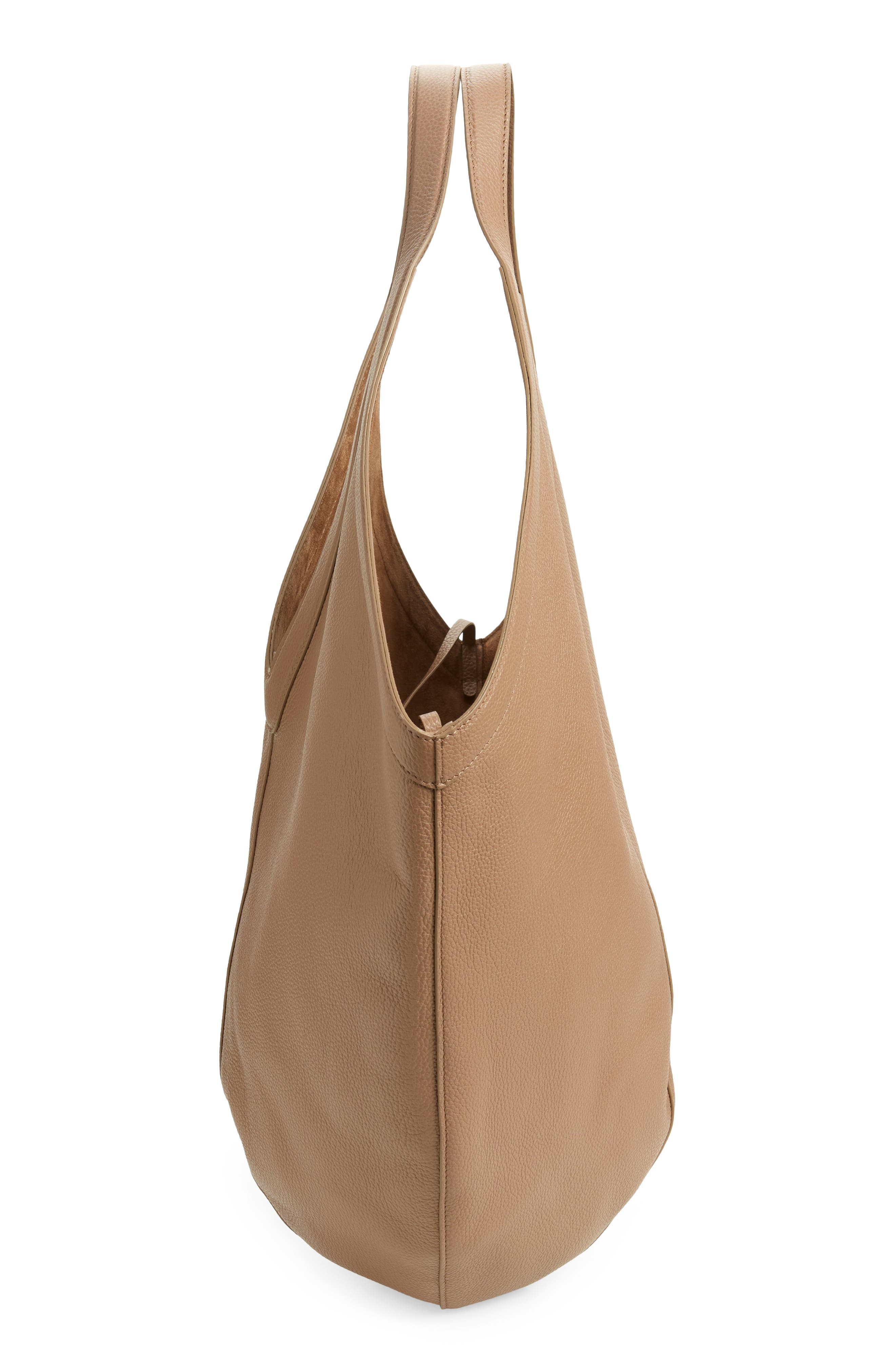 Soft M Leather Hobo Bag - 6