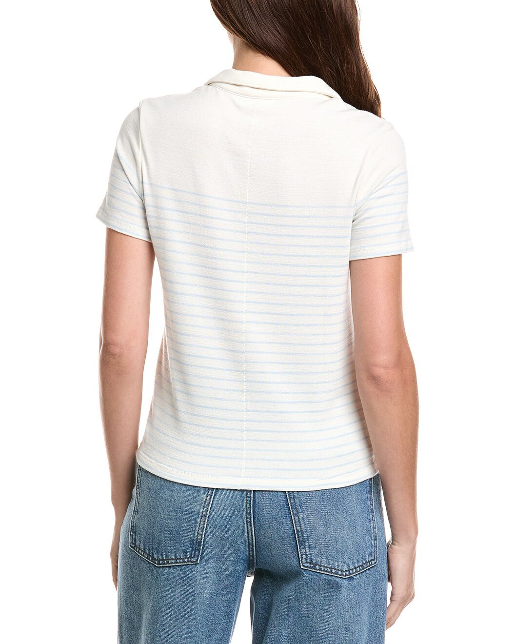 rag & bone The Knit Stripe Polo Shirt - 2