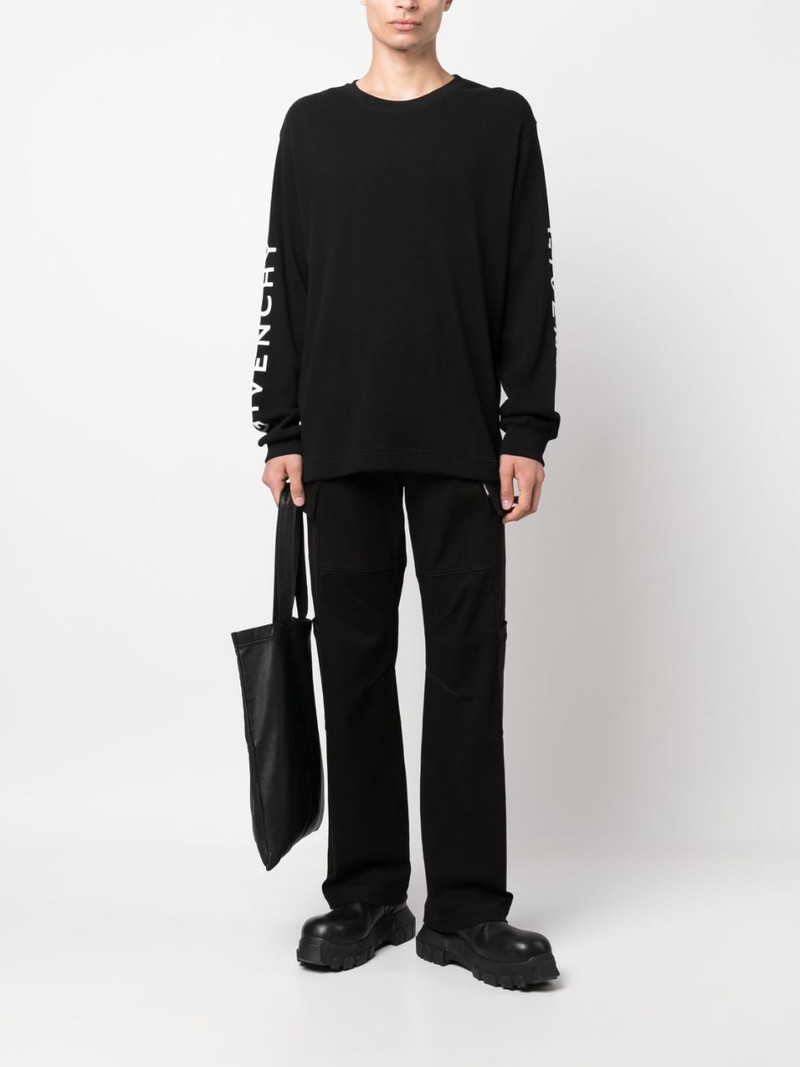 Givenchy logo-print long-sleeve sweatshirt outlook