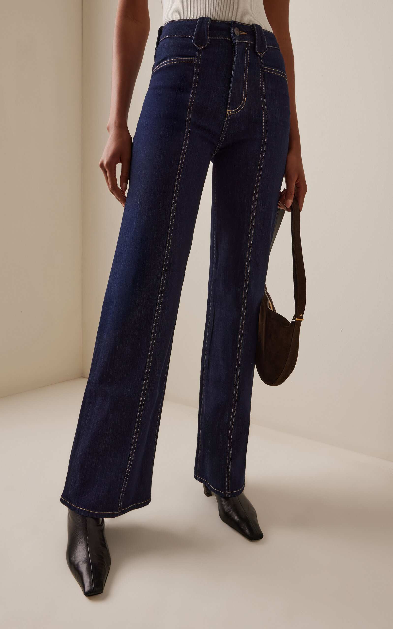 A Navegar Cotton Pants blue - 3