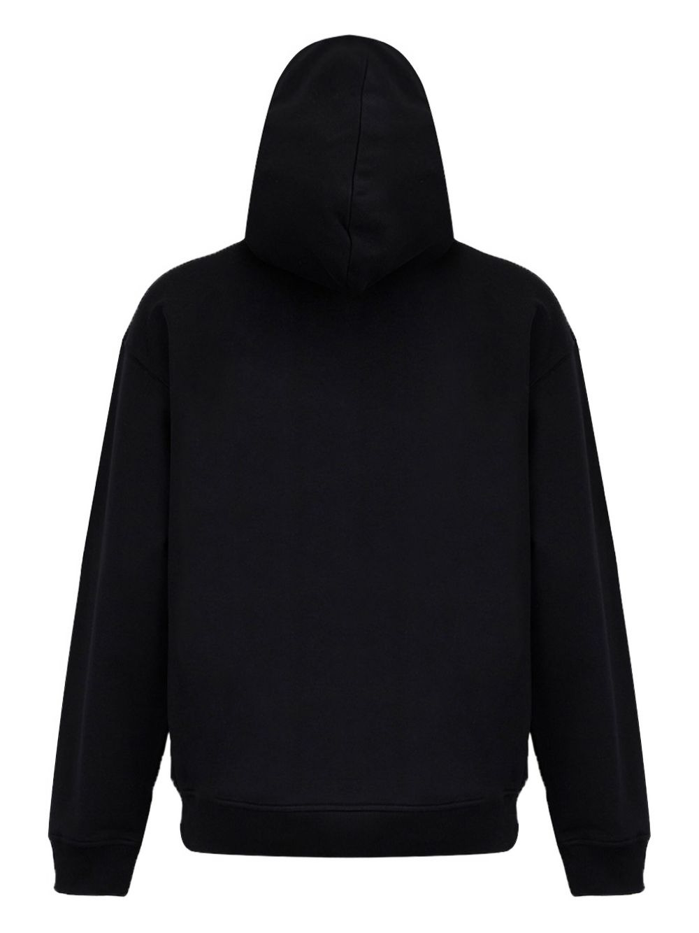 embossed logo hoodie - 3