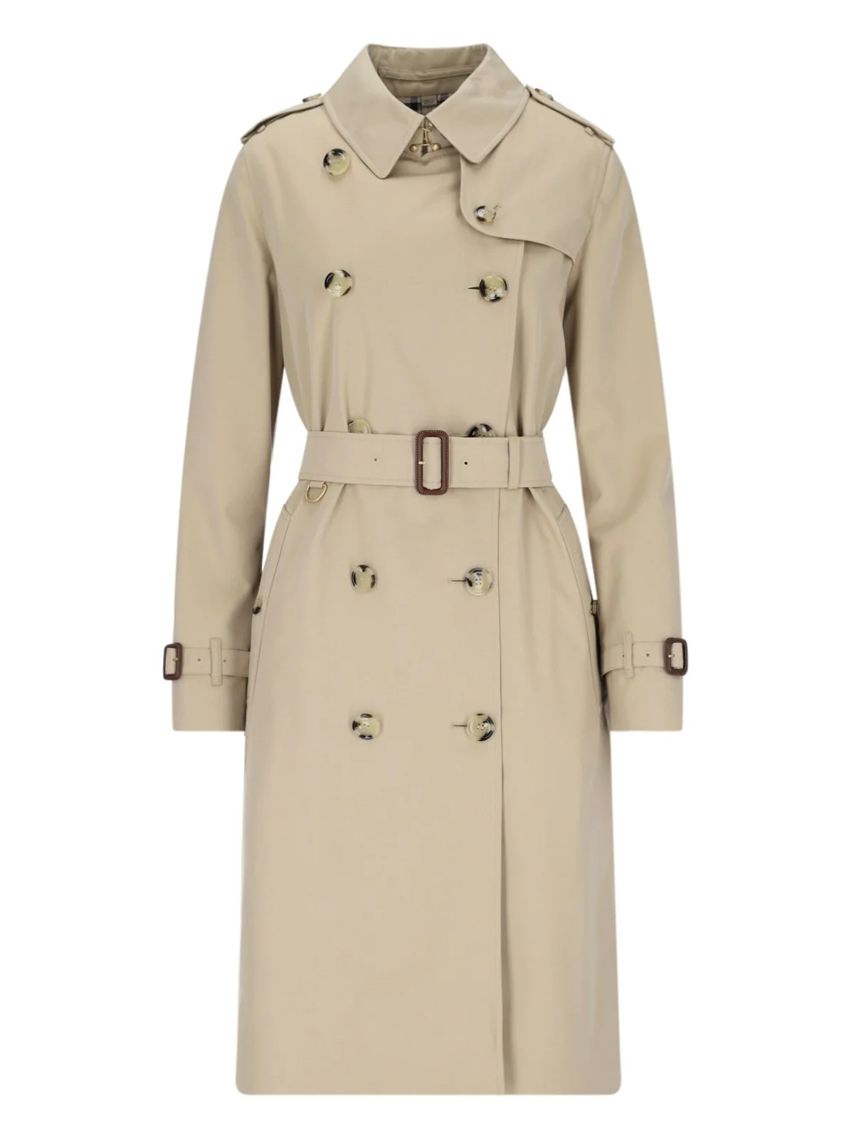 DOUBLE-BREASTED TRENCH COAT - 1