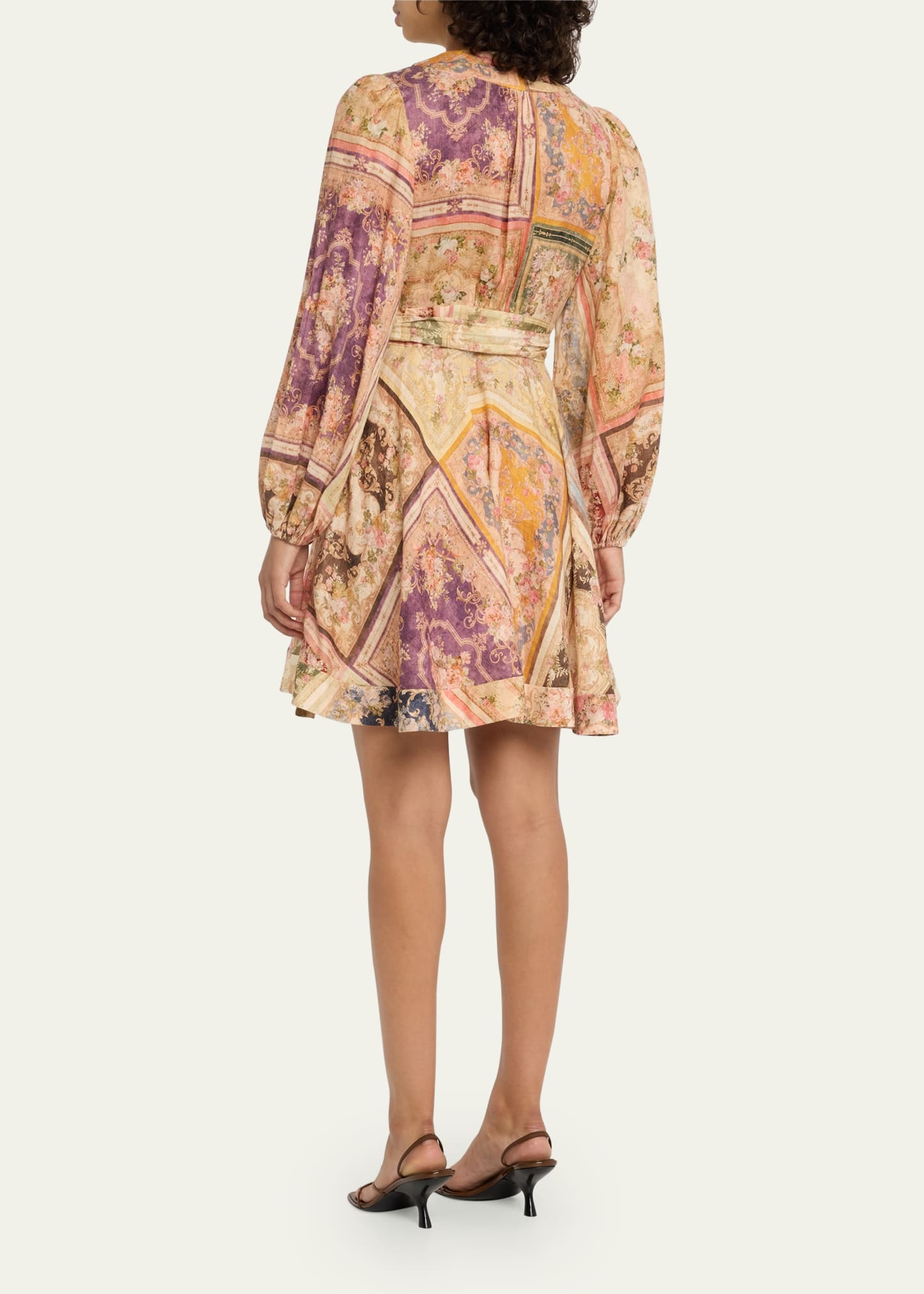 【Zimmermann】AUGUST BIAS MINI DRESS バイアス ミニドレス Zimmermann AUGUST BIAS MINI DRESS | REVERSIBLE