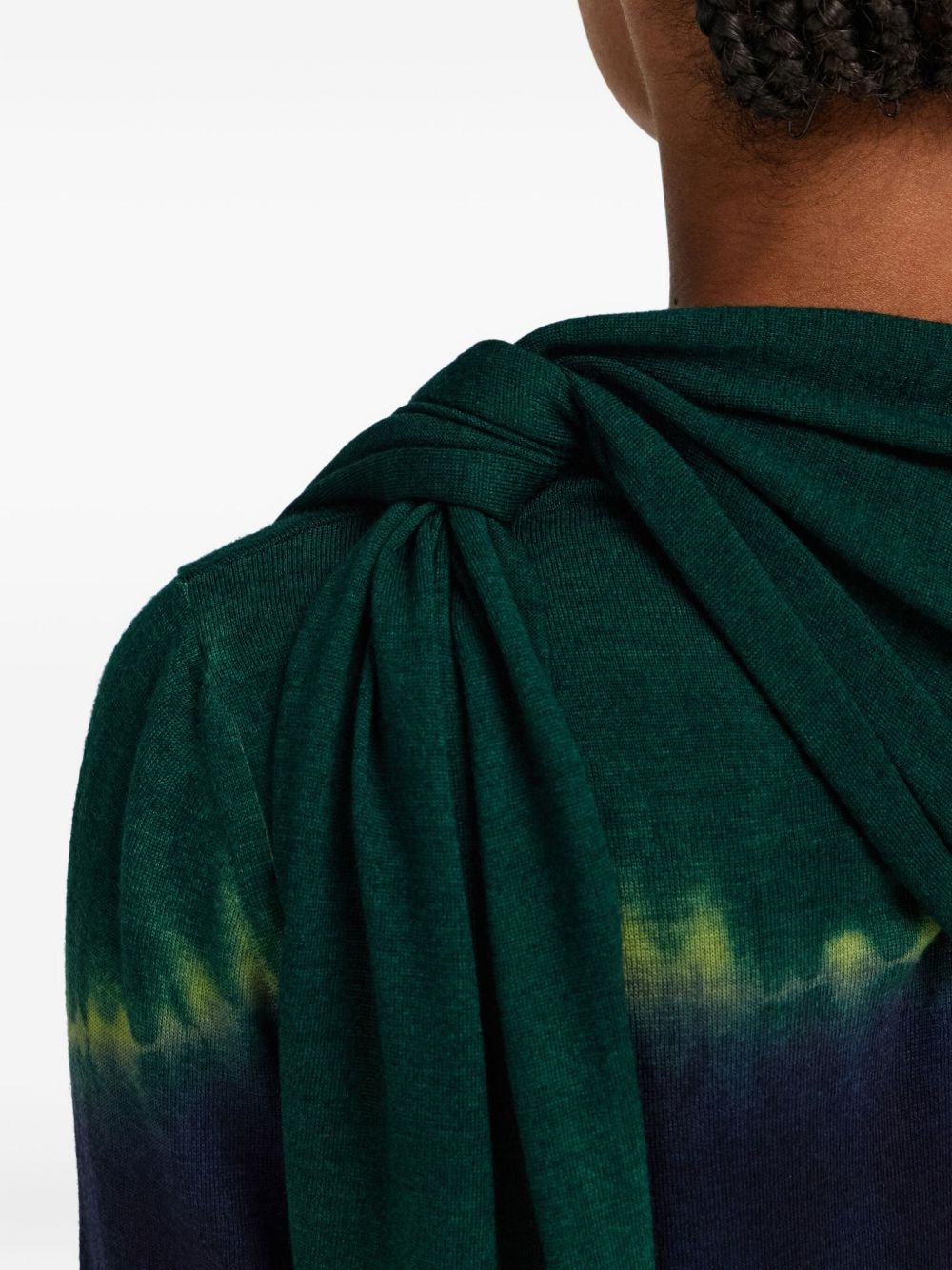 tie-dye print pullover - 6