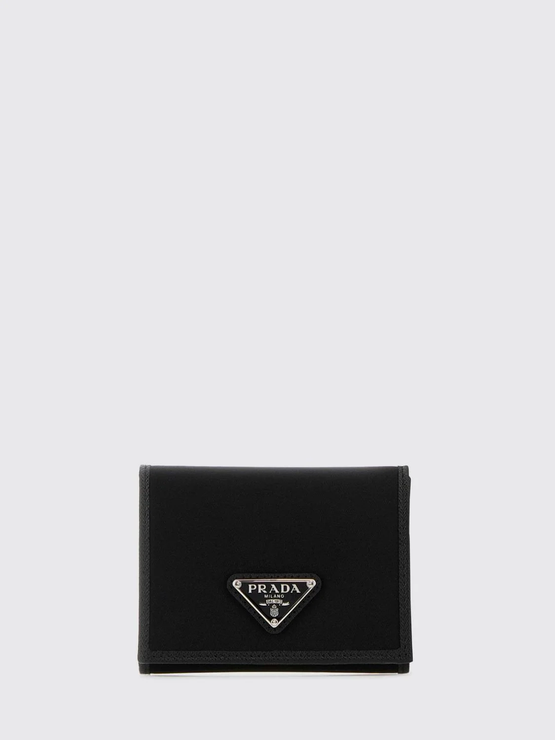Prada Men Prada Re-Nylon Wallet With Logo - 1