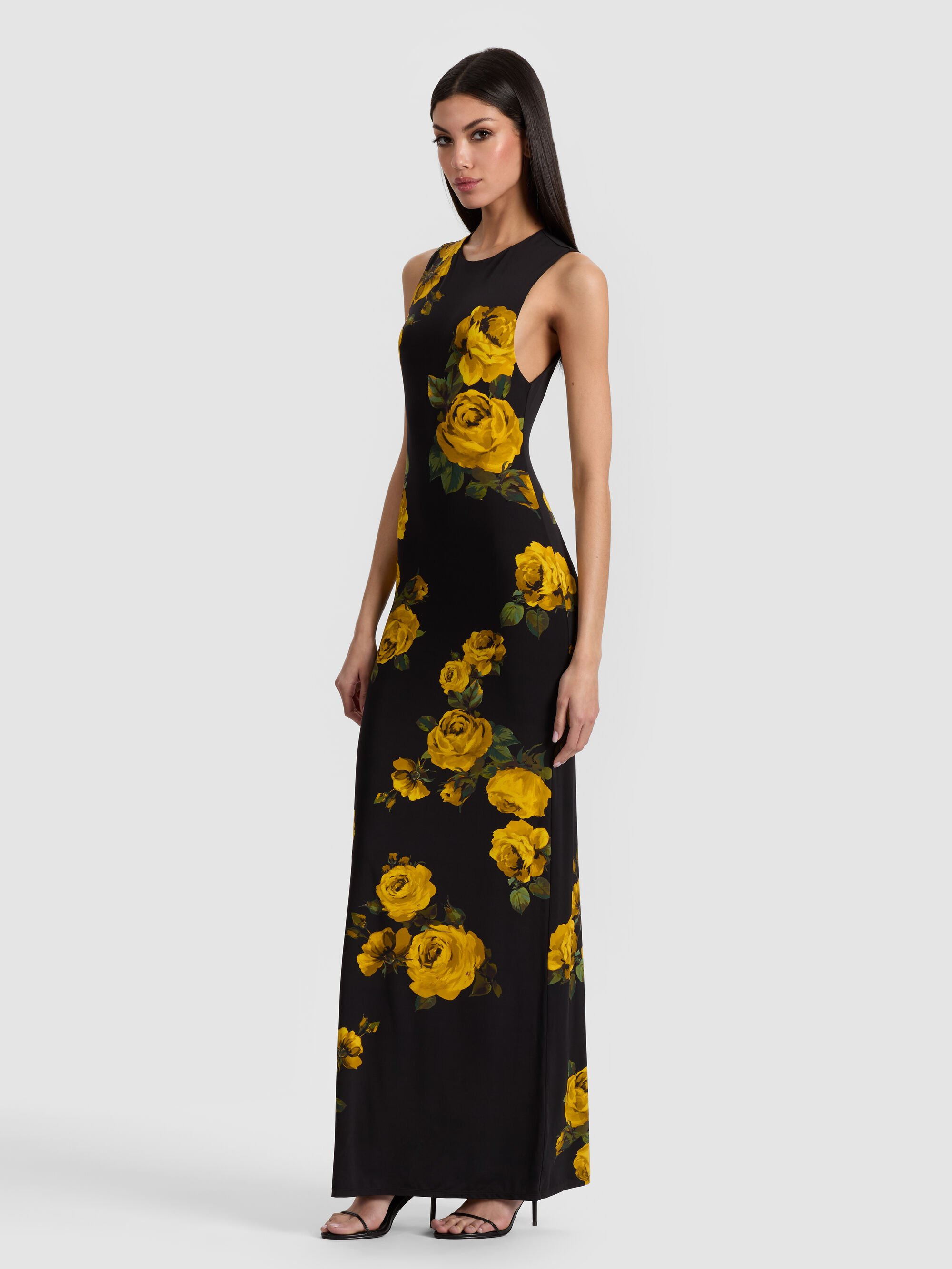 DELORA OPEN BACK MAXI DRESS - 5
