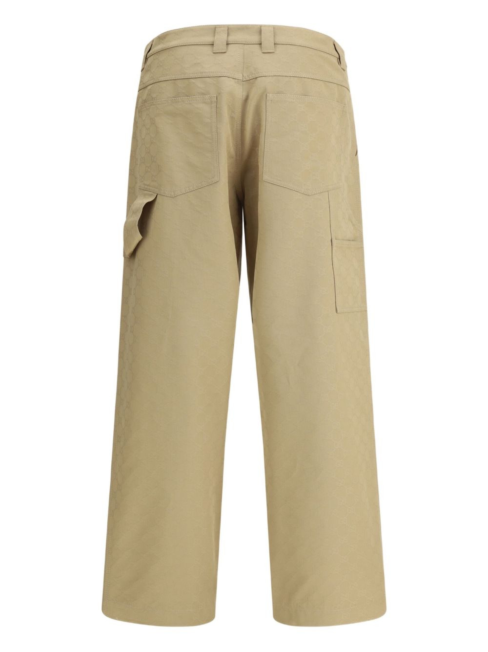 GG monogram patch-pocket trousers - 2