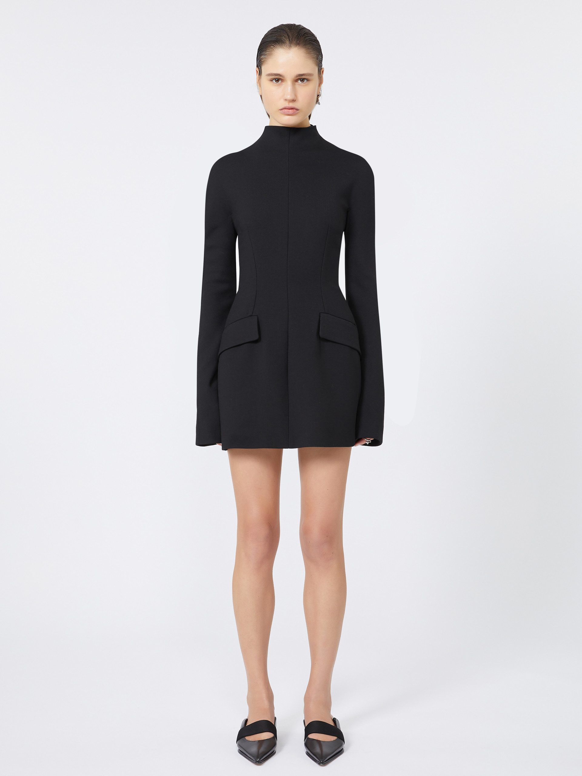 TEFRITE Short dress with contoured sides - KLEPSYDRA CAPSULE - 3