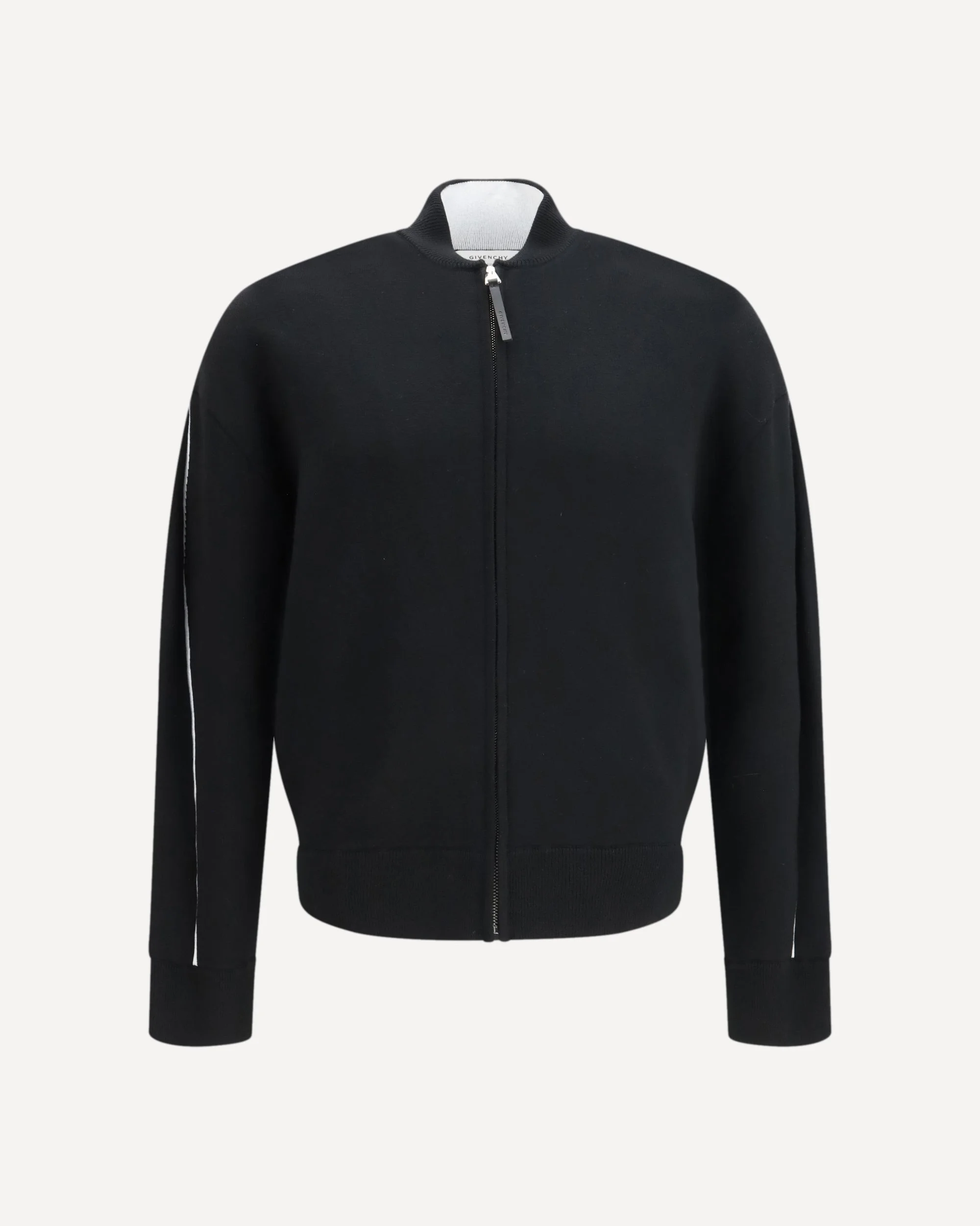 Stretch wool-blend Cardigan - 1