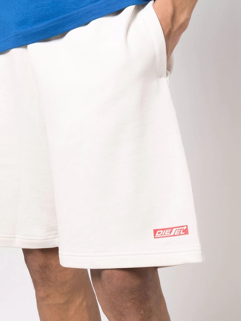 logo-patch track shorts - 5