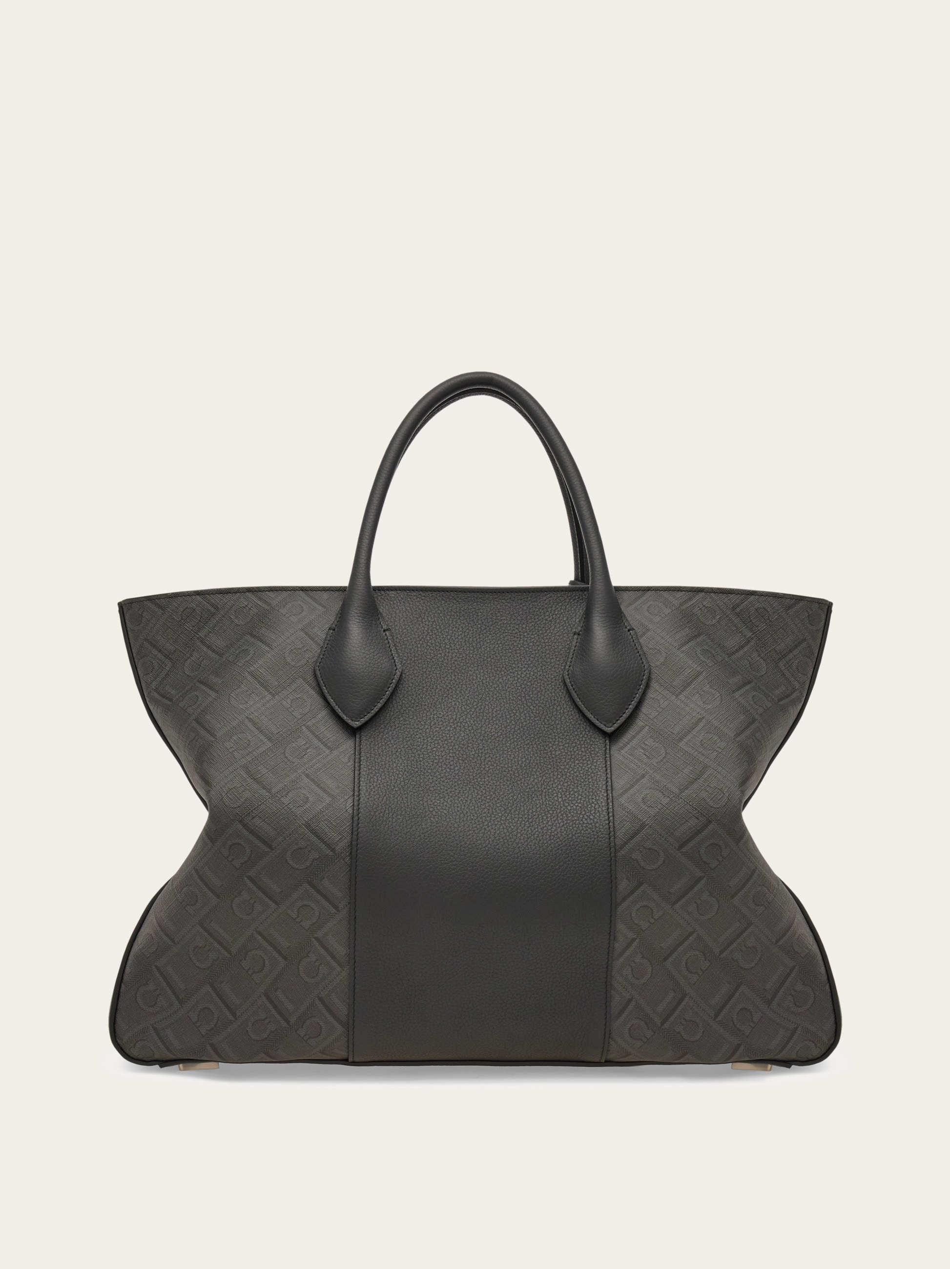 Bicolor tote bag (L) - 5