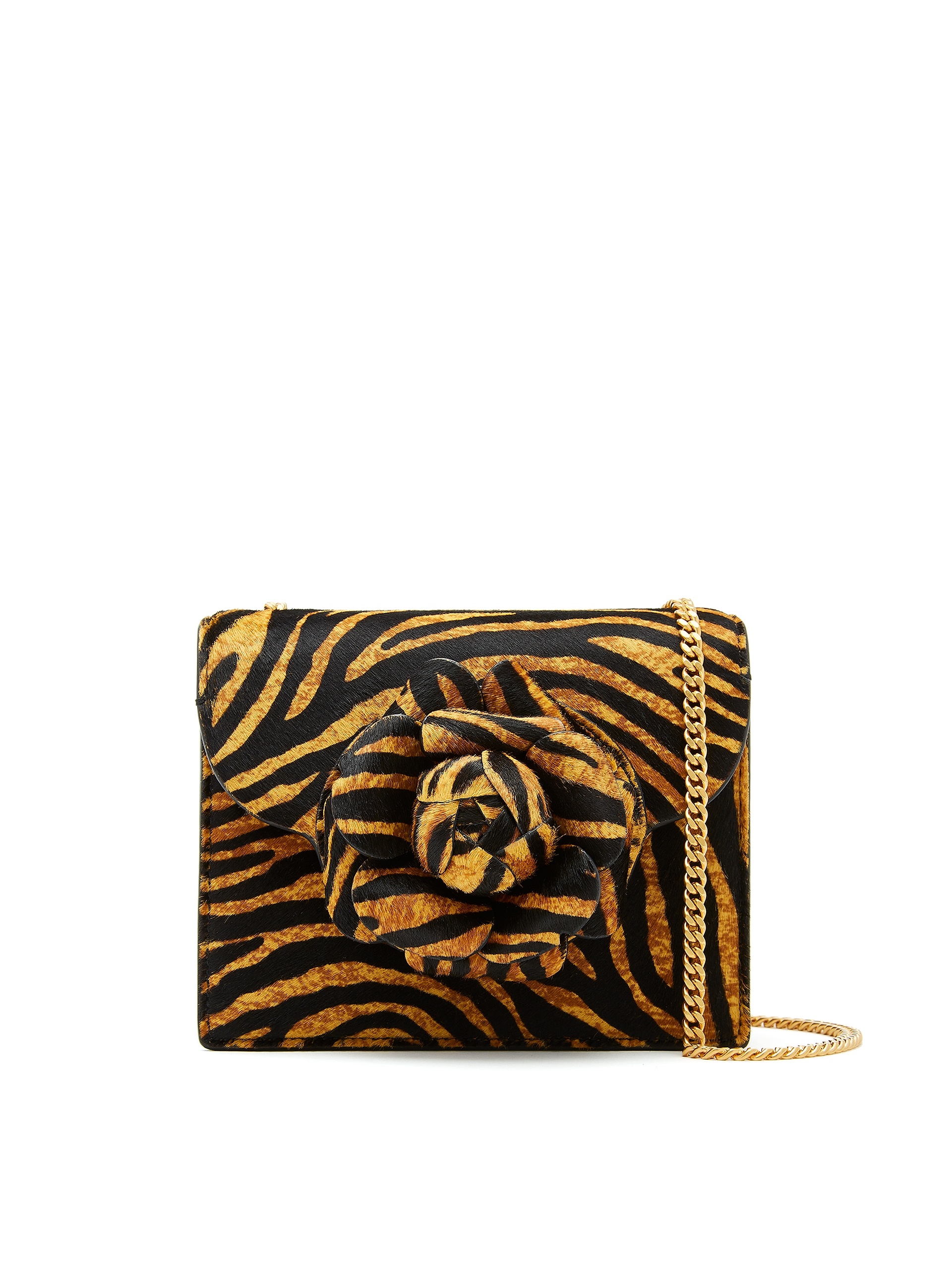 TIGER PRINTED MINI TRO BAG - 1