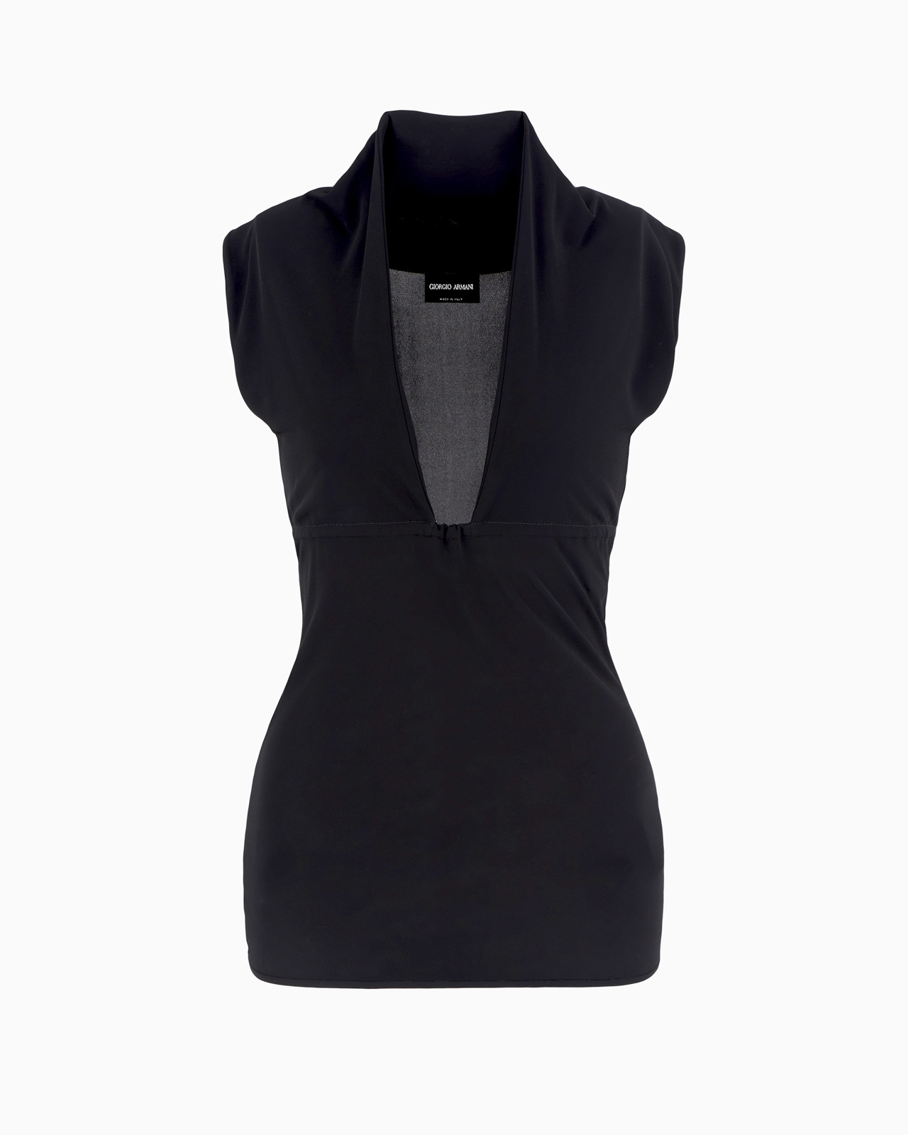 ASV crêpe viscose jersey short-sleeved top - 1