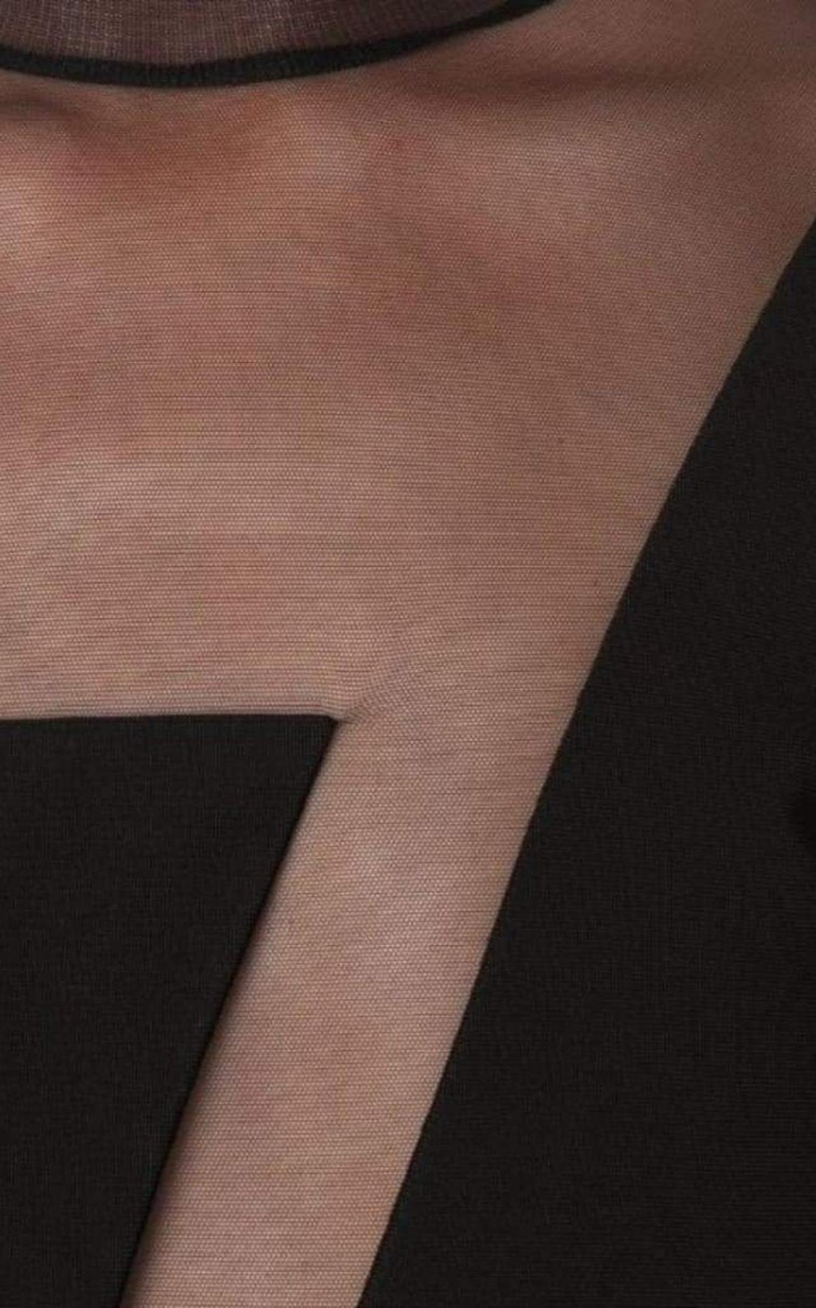 Sheer Panel Bodysuit - 6