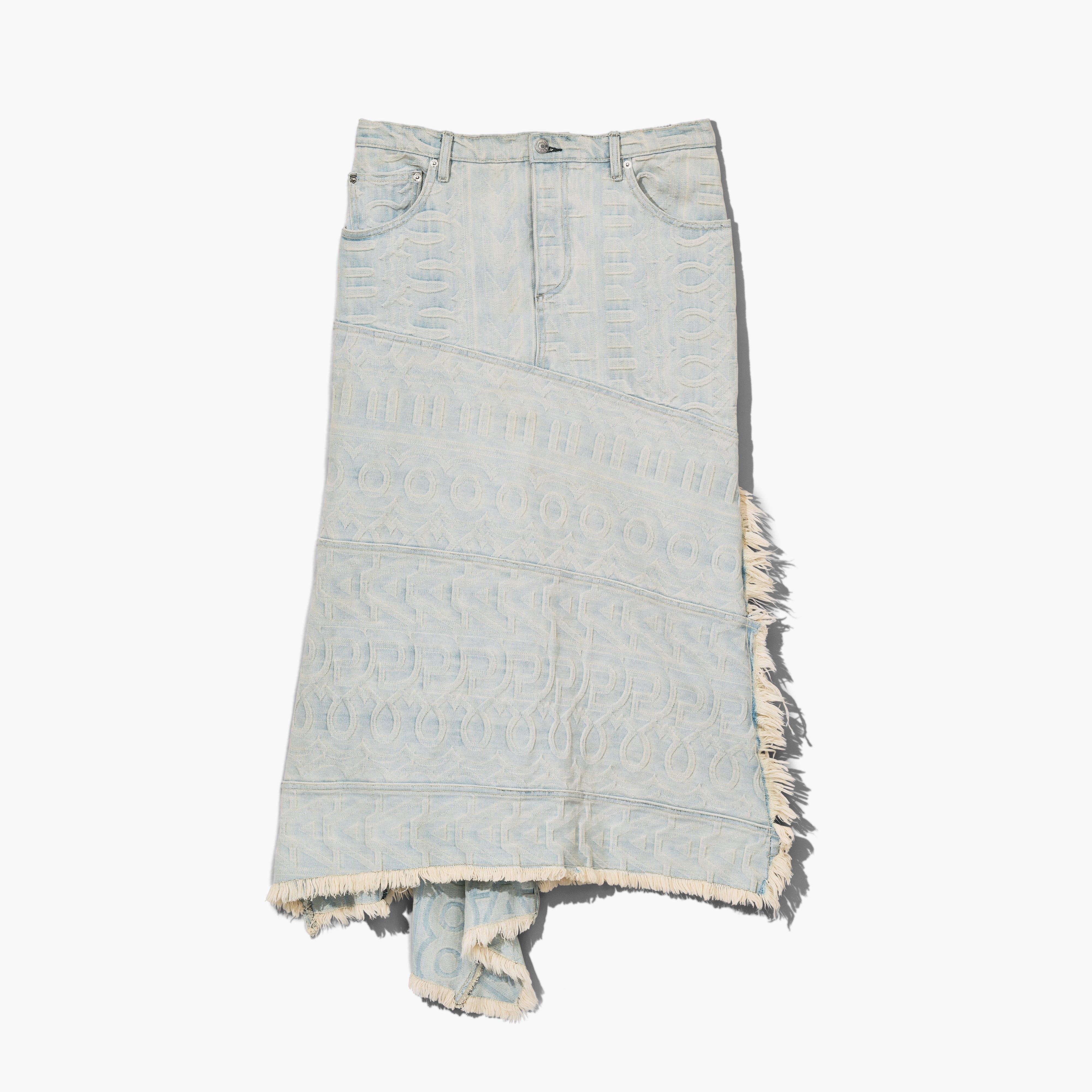 THE MONOGRAM DENIM SKIRT - 1