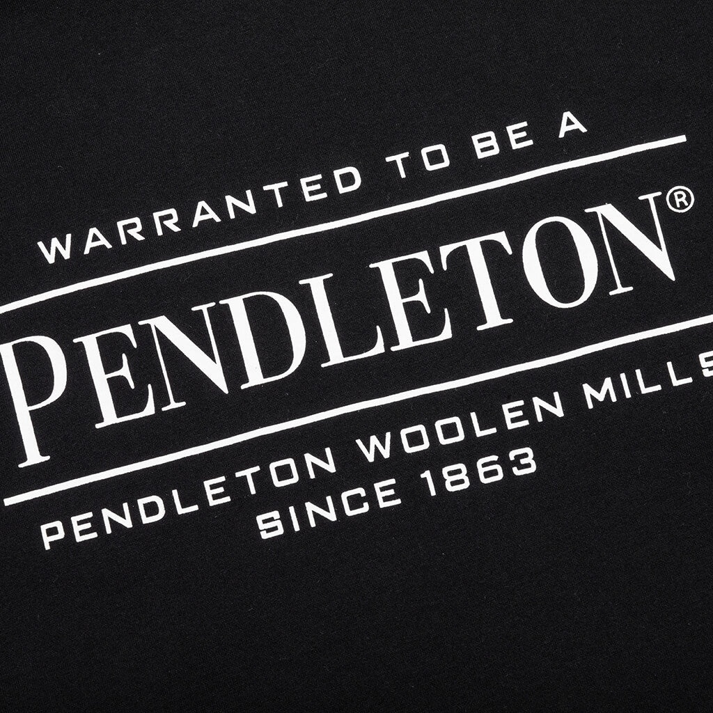 PENDLETON .CN .CO L/S TEE - BLACK - 6